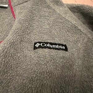 Fleece columbia jacket